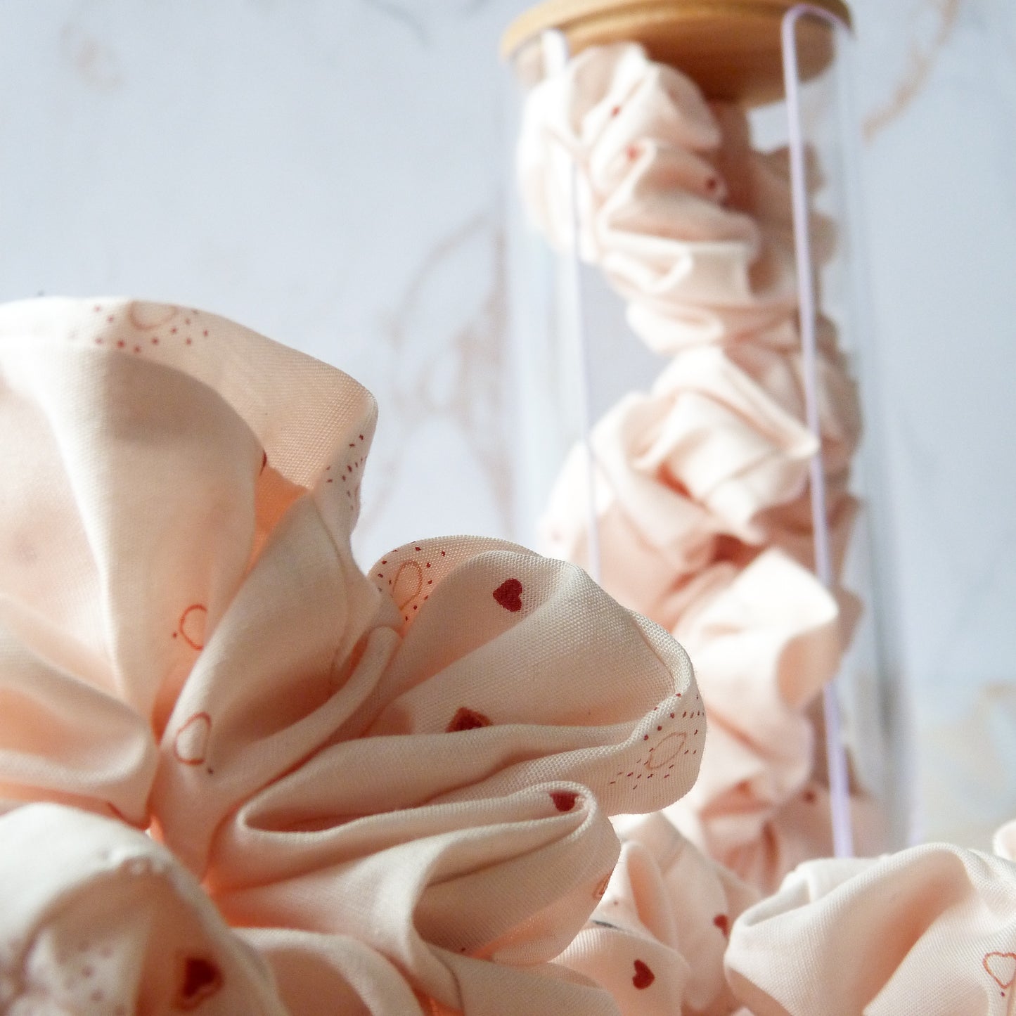 Chouchou petit coeurs