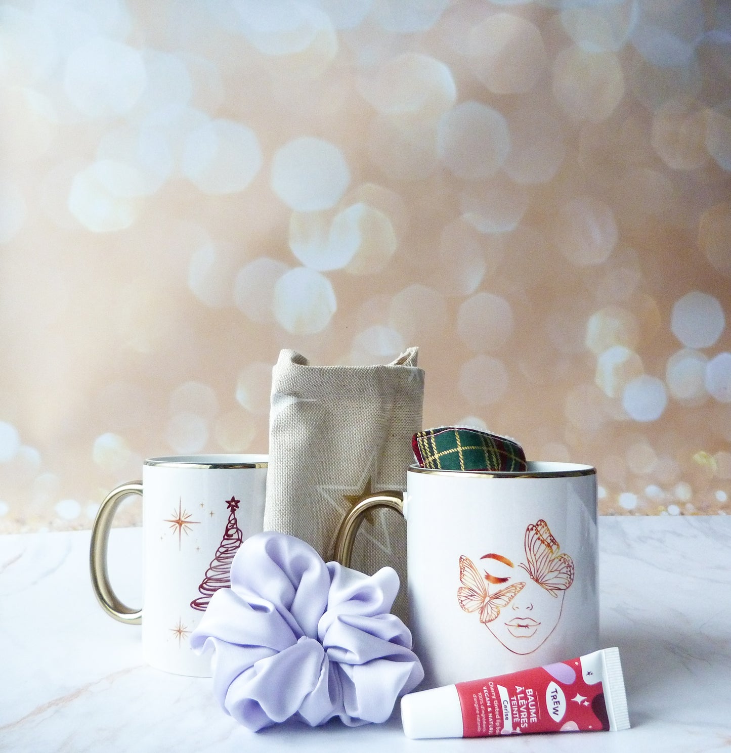 Coffret L'intemporel - Mug et son pochon cadeau