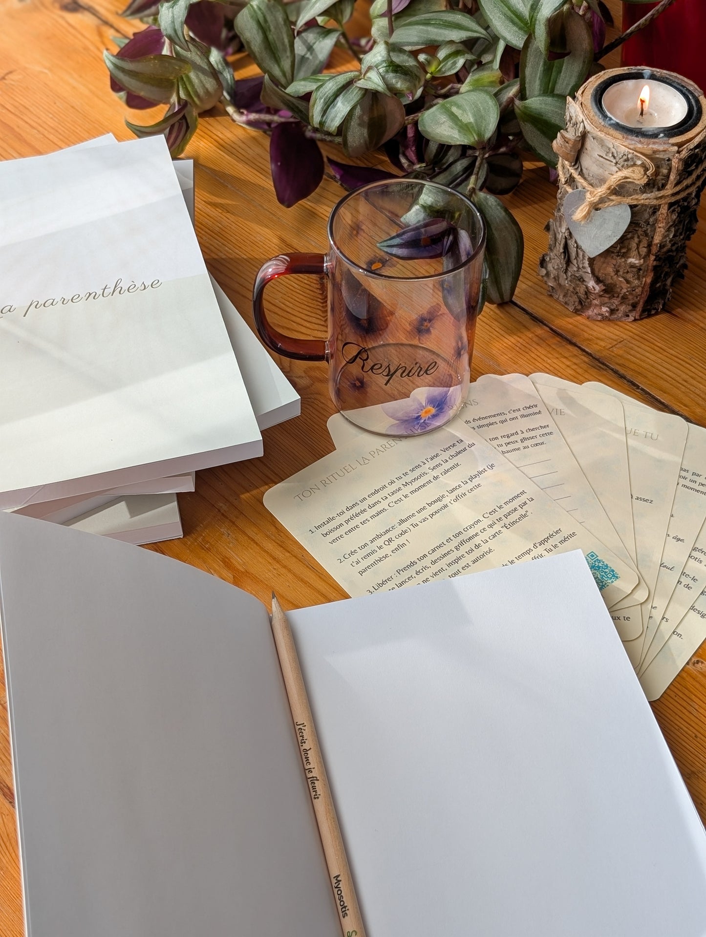 Coffret La Parenthèse - Rituel Journaling & Bien-être
